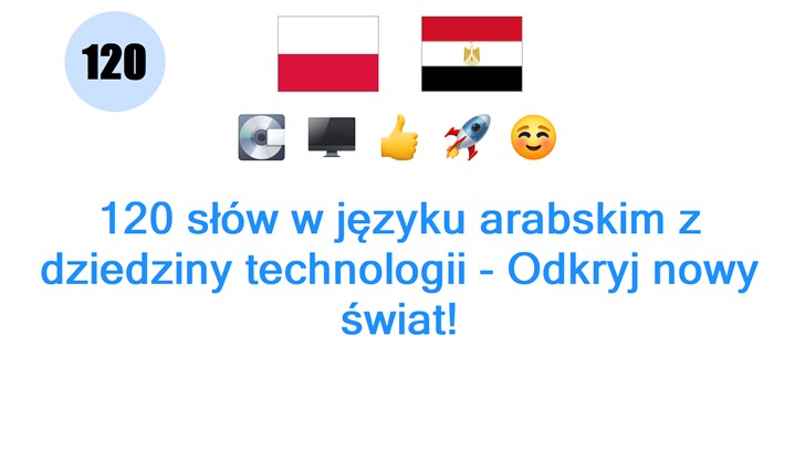 120 słów w języku arabskim z dziedziny technologii - Odkryj nowy świat!